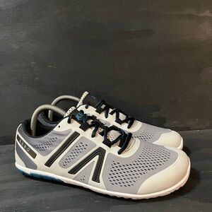 Xero Shoes HFS Mens Size 8.5 Gray Blue Minimalist Zero Drop Shoes No Insoles